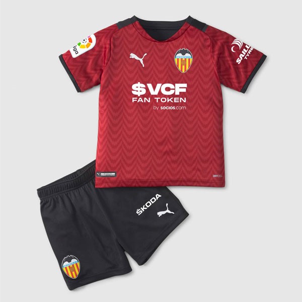 Camiseta Valencia Segunda Equipación Niño 2021/2022